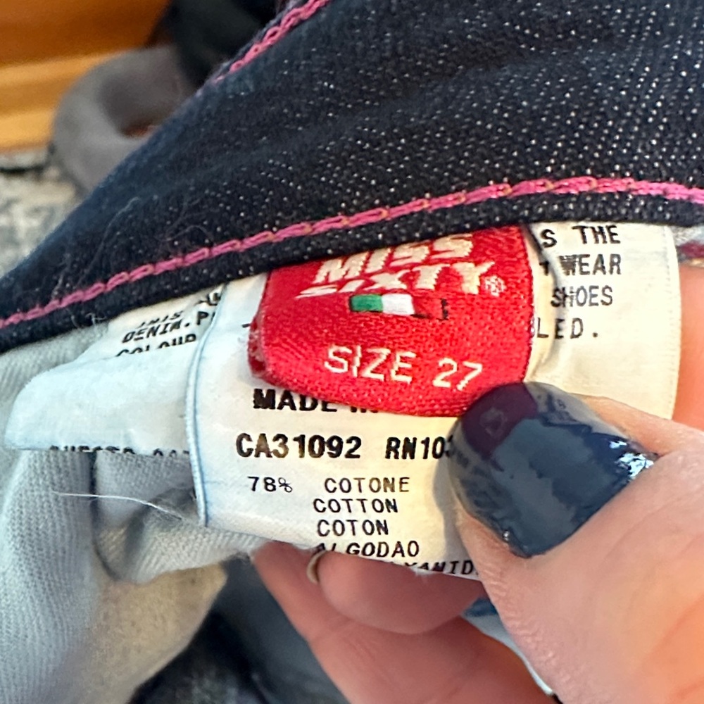 Miss Sixty Women's Dark Blue Boot Cut Jeans - Picture 4 of 7